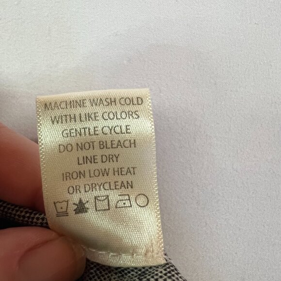 Max Studio London black and white pull-on pants. Size 2X - Picture 5 of 6